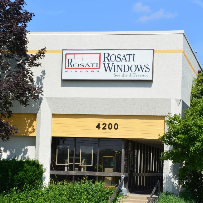 A Front View of Rosati Window Building in Columbus, OH